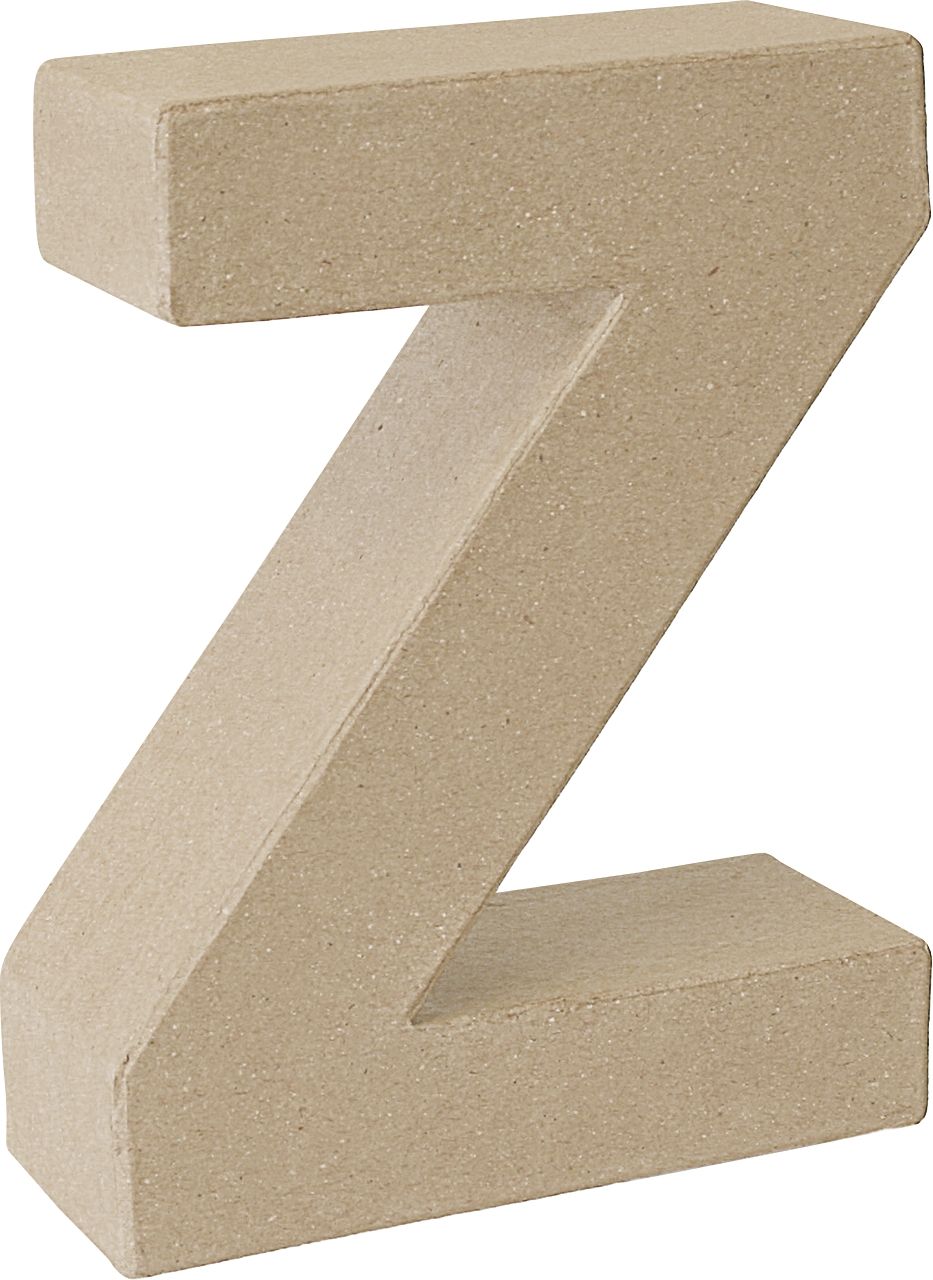 Letra cartón «Z» 17,5 cm