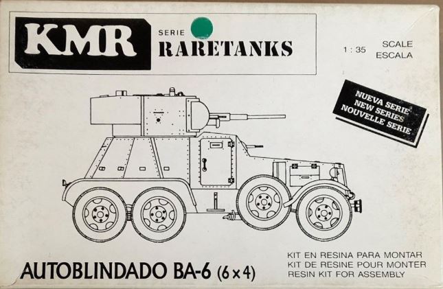 1:35 Autoblindado BA-6 (6×4) Raretanks Art.-Nr. T-014