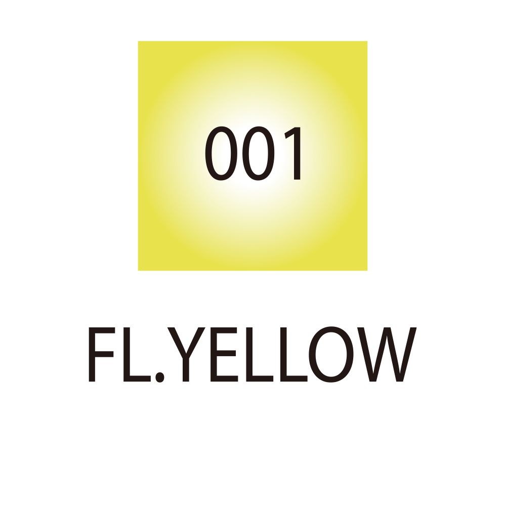 Rotulador para Tela Fabricolor 2 Puntas Amarillo Fluorescente Art.-Nr. TC-4000 001