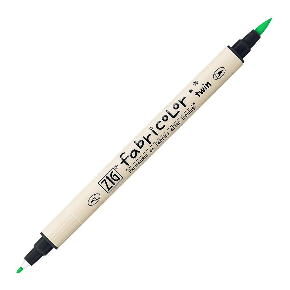 Rotulador para Tela Fabricolor 2 Puntas Verde Fluorescente Art.-Nr. TC-4000 004