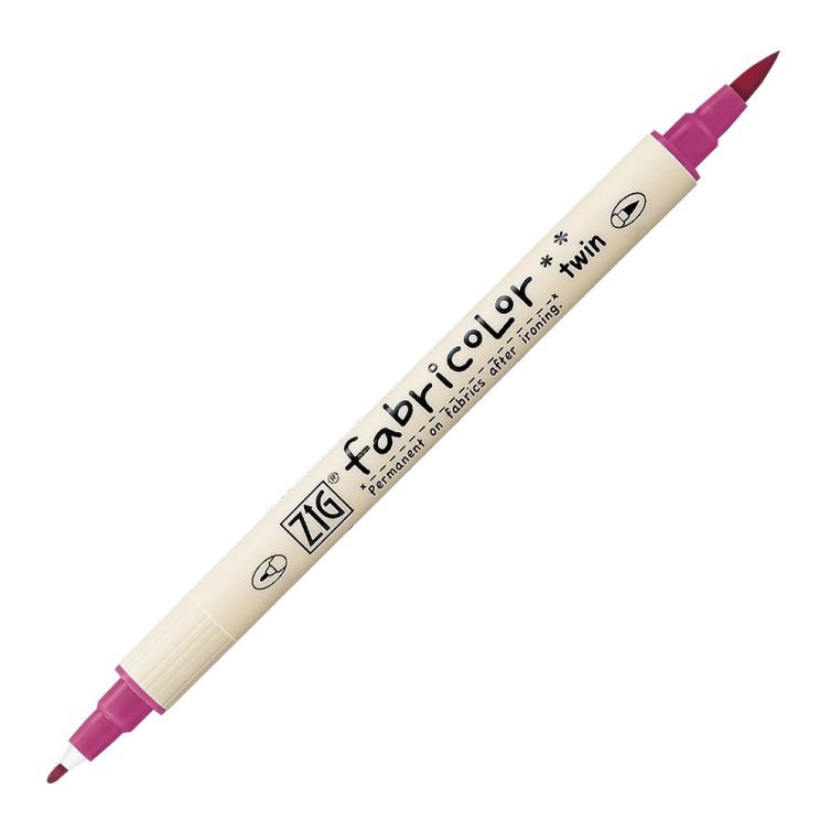 Rotulador para Tela Fabricolor 2 Puntas Rosa Oscuro Art.-Nr. TC-4000 027