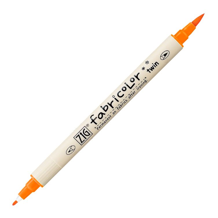 Rotulador para Tela Fabricolor 2 Puntas Naranja Art.-Nr. TC-4000 070