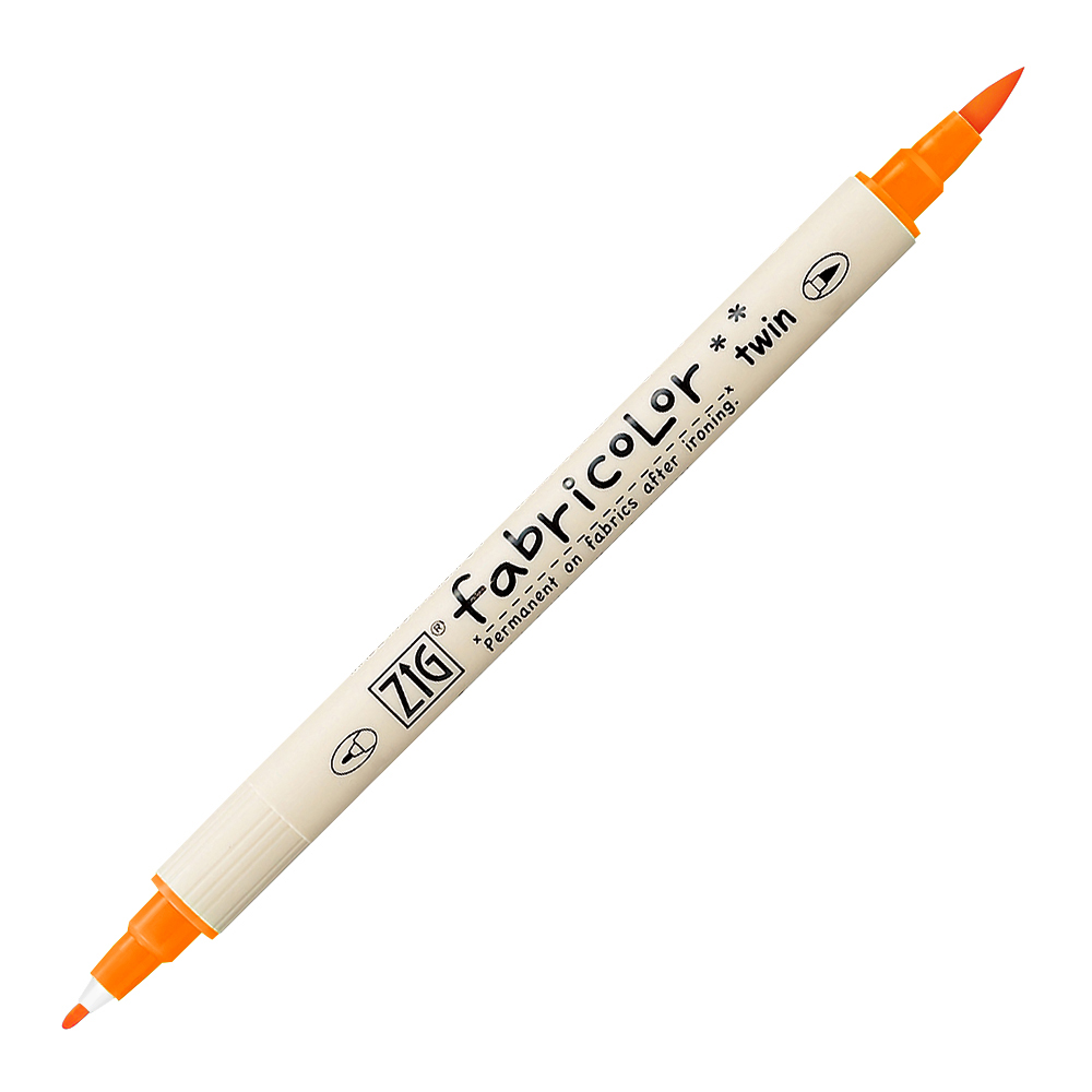 Rotulador para Tela Fabricolor 2 Puntas Naranja Art.-Nr. TC-4000 070