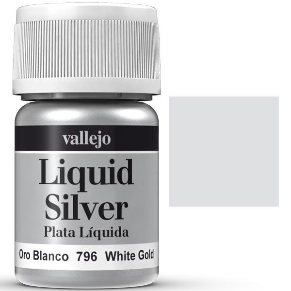 Vallejo Liquid Gold (217) Oro Blanco 35ml. Art.-Nr. 70.796