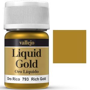 Vallejo Liquid Gold (214) Oro Rico 35ml. Art.-Nr. 70.793