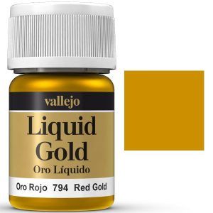 Vallejo Liquid Gold (215) Oro Rojo 35ml. Art.-Nr. 70.794