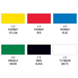 Set Gouache Acrílico – 6x59ml – Primarios Art.-Nr. 3699323