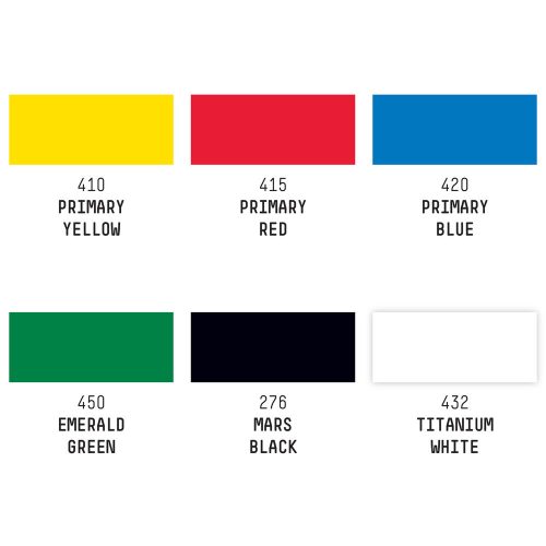 Set Gouache Acrílico – 6x59ml – Primarios Art.-Nr. 3699323