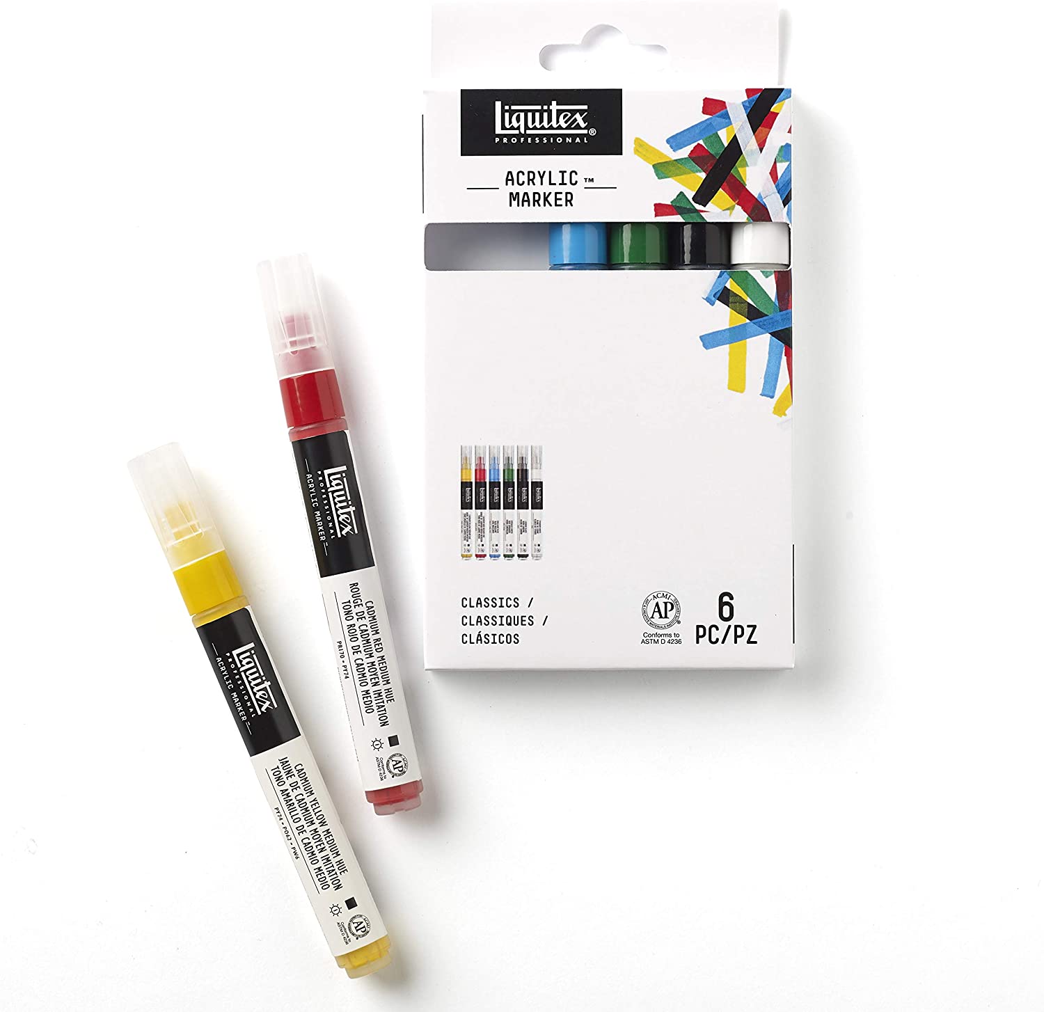 Set 6 Rotuladores Acrílicos Liquitex Art.-Nr. 4690002