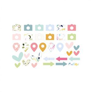 Die Cuts Chipboard Mediterráneo Art.-Nr. ELB0124