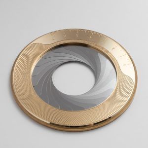 Iris – Regla de dibujo circular ajustable Art.-Nr. IRI-BRA
