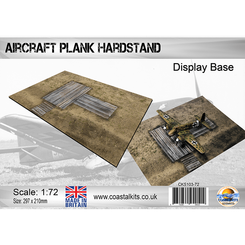 Base para Maquetas 1:72 Aircraft Plank Hardstand Art.-Nr. 103-72