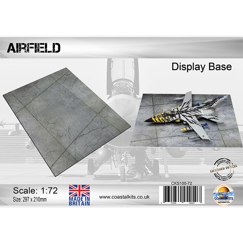 Base para maquetas 1:72 Airfield Art.-Nr. 100-72