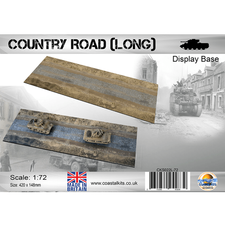 Base para maquetas 1:72 Country Road (Long) Art.-Nr. 022L-72
