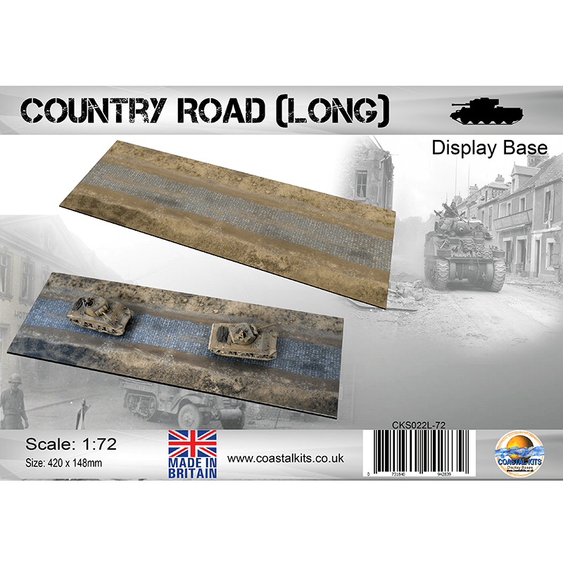 Base para maquetas 1:72 Country Road (Long) Art.-Nr. 022L-72