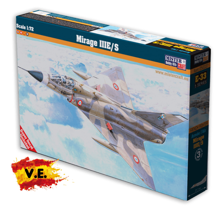 1:72 Mirage III E/S Art.-Nr. E-33