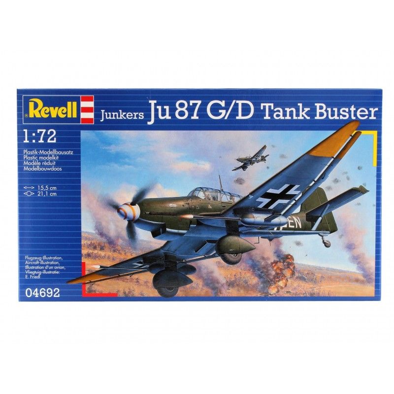 1:72 Junkers JU87 G/D Tank Buster Art.-Nr. 04692
