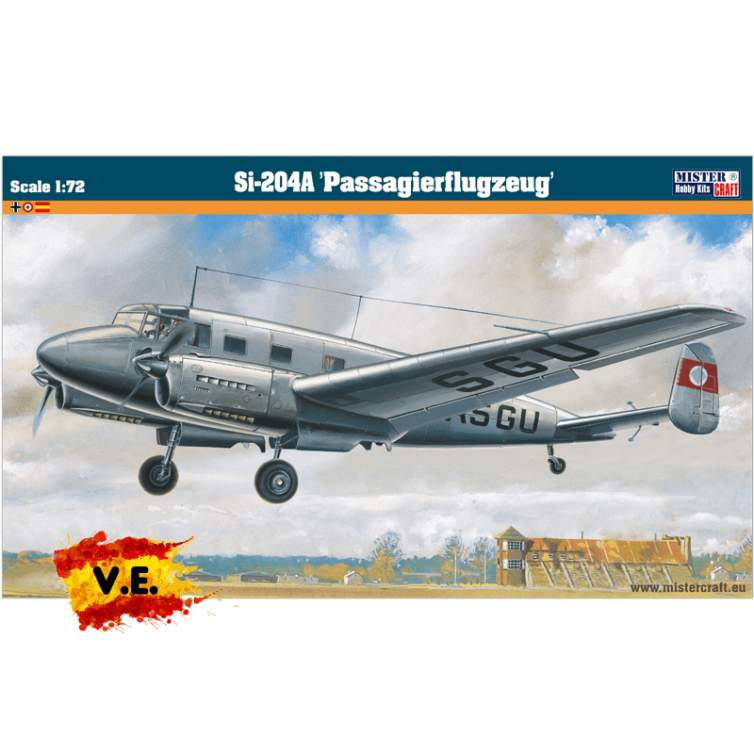 1:72 Si-204A Passagierflugzeug Art.-Nr. F-15