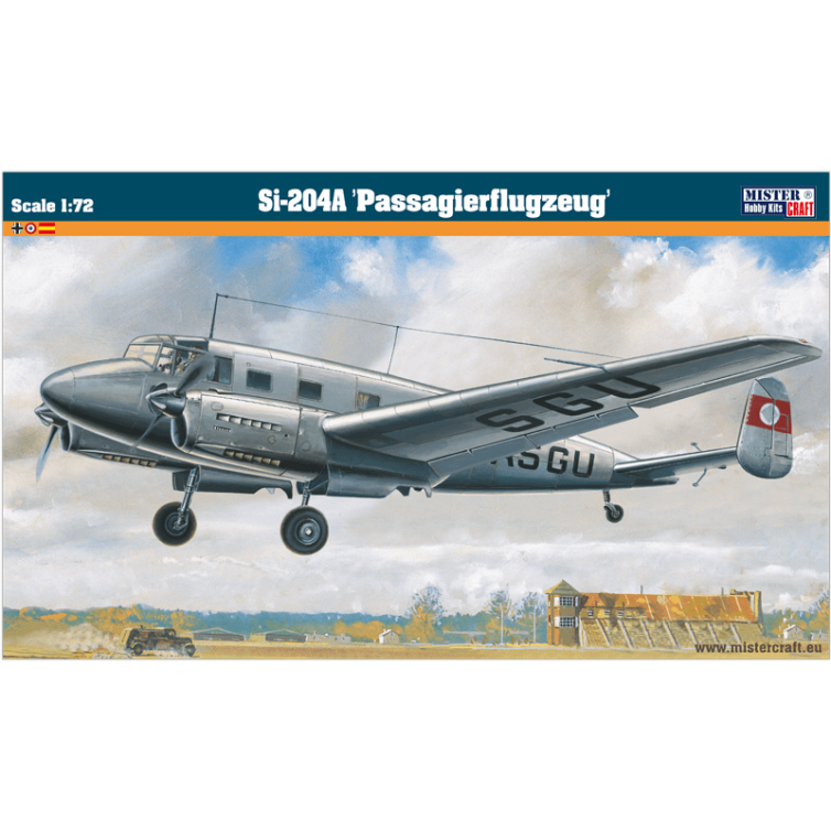 1:72 Si-204A Passagierflugzeug Art.-Nr. F-15