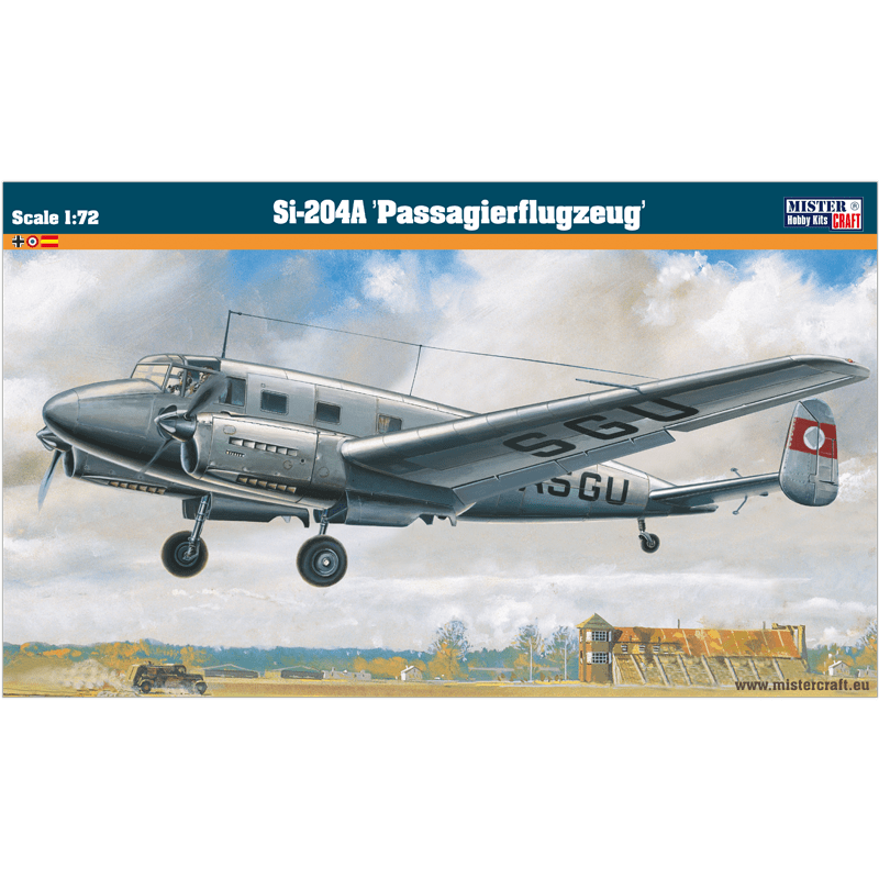 1:72 Si-204A Passagierflugzeug Art.-Nr. F-15