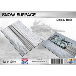 Base para Maquetas Snow Display Base (1:48/1:35) Art.-Nr. 181-35