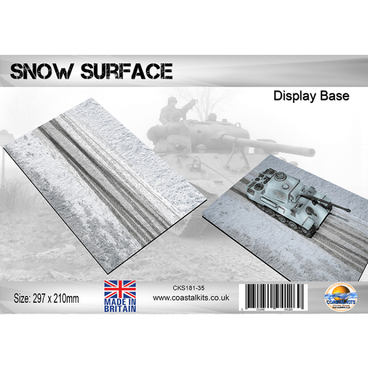 Base para Maquetas Snow Display Base (1:48/1:35) Art.-Nr. 181-35