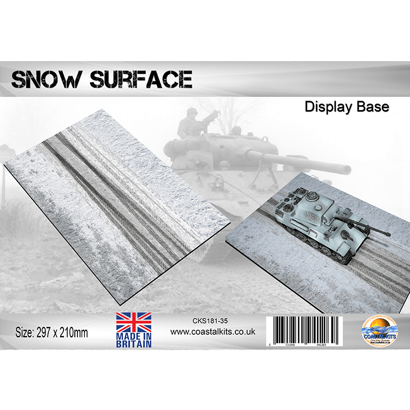 Base para Maquetas Snow Display Base (1:48/1:35) Art.-Nr. 181-35