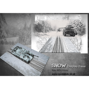 Base para Maquetas Snow Display Base (1:48/1:35) Art.-Nr. 181-35