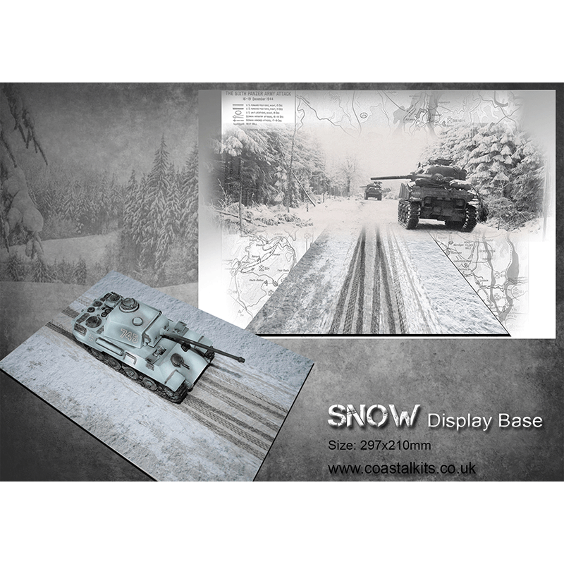 Base para Maquetas Snow Display Base (1:48/1:35) Art.-Nr. 181-35