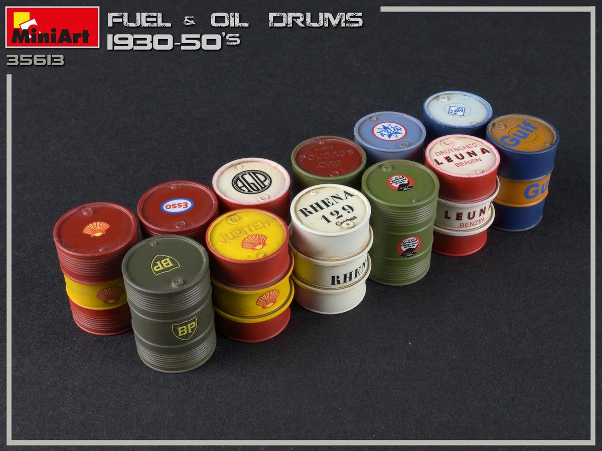 1:35 Fuel & Oil Drums Art.-Nr. 35613