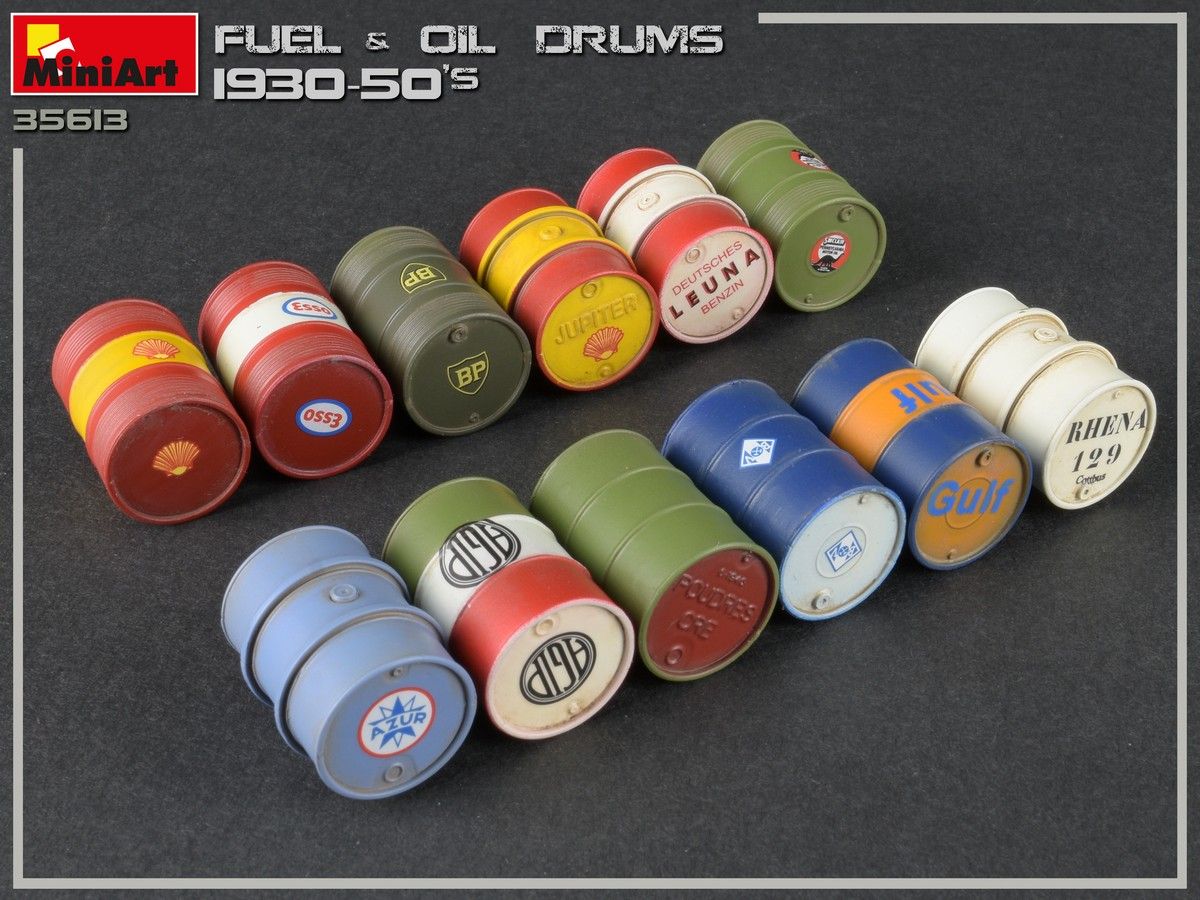 1:35 Fuel & Oil Drums Art.-Nr. 35613