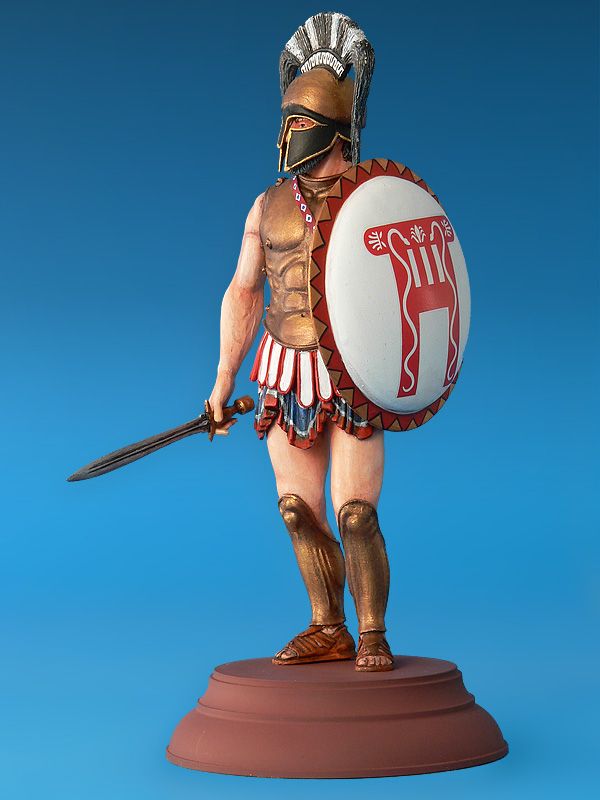 1:16 Serie Figuras Históricas – Hoplita Espartano s. V a.C. Art.-Nr. 16012
