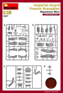 1:16 Serie Figuras Históricas – Granadero francés de la Guardia Imperial Art.-Nr. 16017