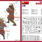 1:16 Serie Figuras Históricas – Samurai Art.-Nr. 16028