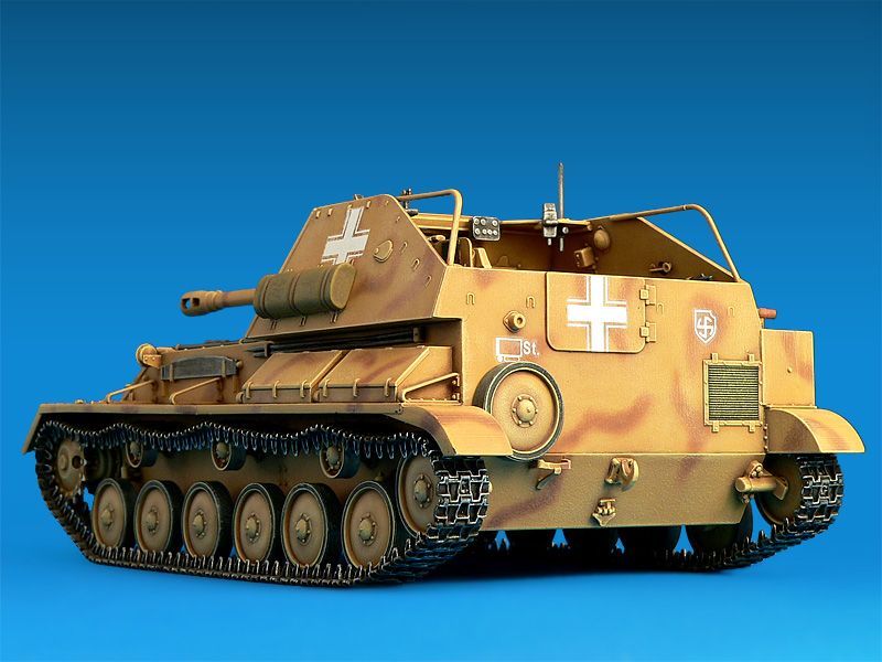 1:35 Jagdpanzer SU-76(r) con Tripulación Art.-Nr. 35053