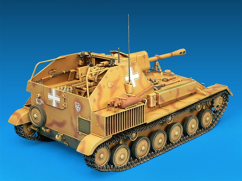 1:35 Jagdpanzer SU-76(r) con Tripulación Art.-Nr. 35053