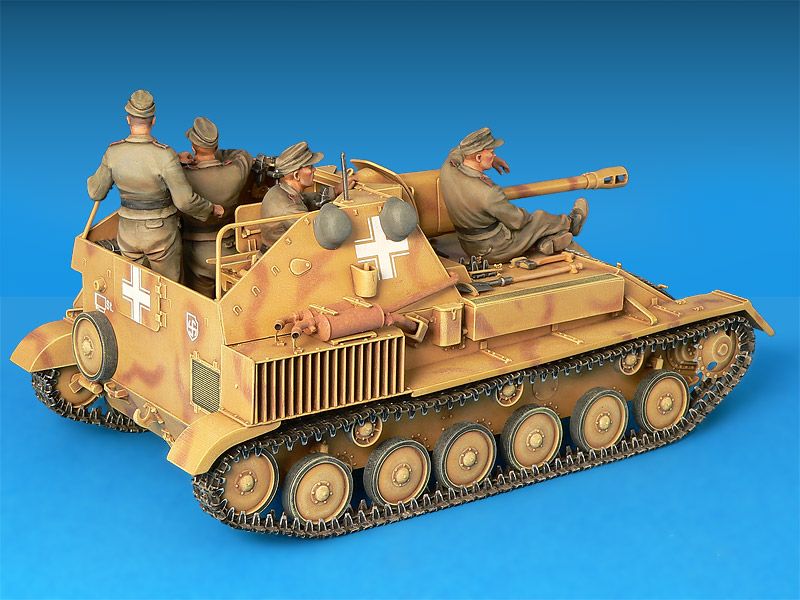 1:35 Jagdpanzer SU-76(r) con Tripulación Art.-Nr. 35053