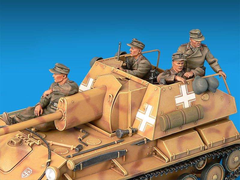 1:35 Jagdpanzer SU-76(r) con Tripulación Art.-Nr. 35053