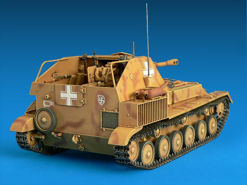 1:35 Jagdpanzer SU-76(r) con Tripulación Art.-Nr. 35053