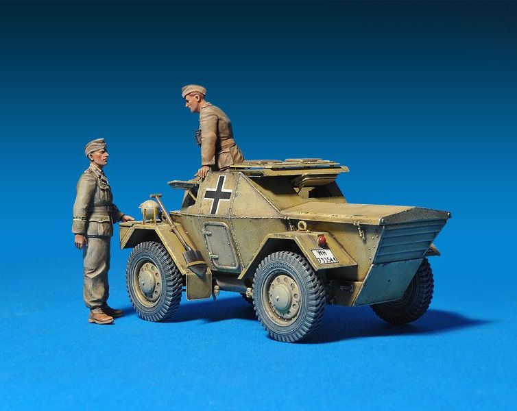 1:35 Leichter Pz.kpfw. Mk.I 202(e) c/tripulación Dingo Mk.I Art.-Nr. 35082