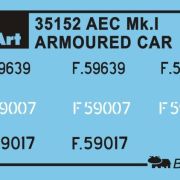 1:35 AEC Mk.1 Armoured Car Art.-Nr. 35152