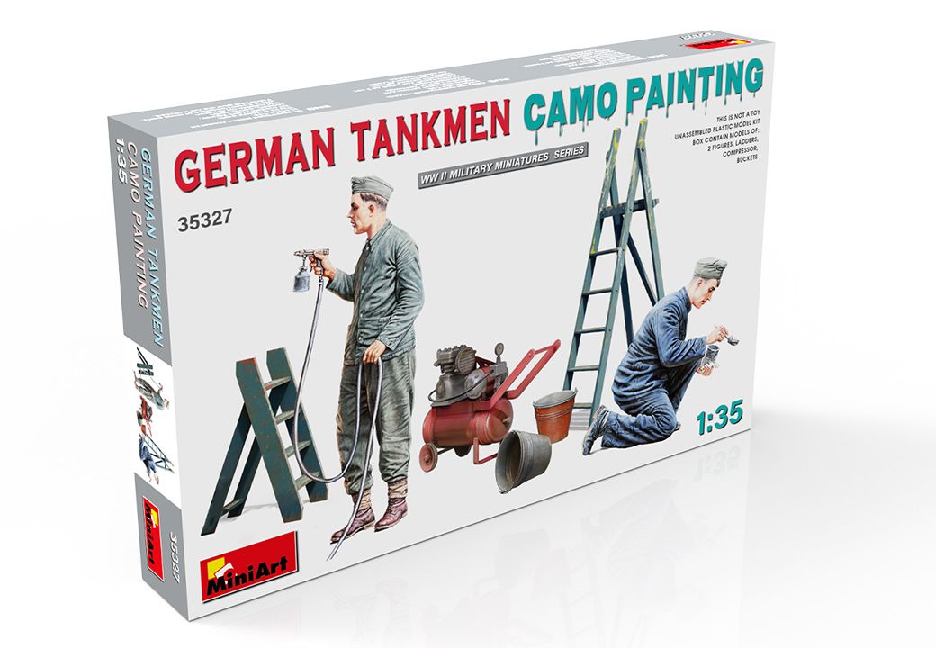 1:35 German Tankmen Camo Painting Art.-Nr. 35327