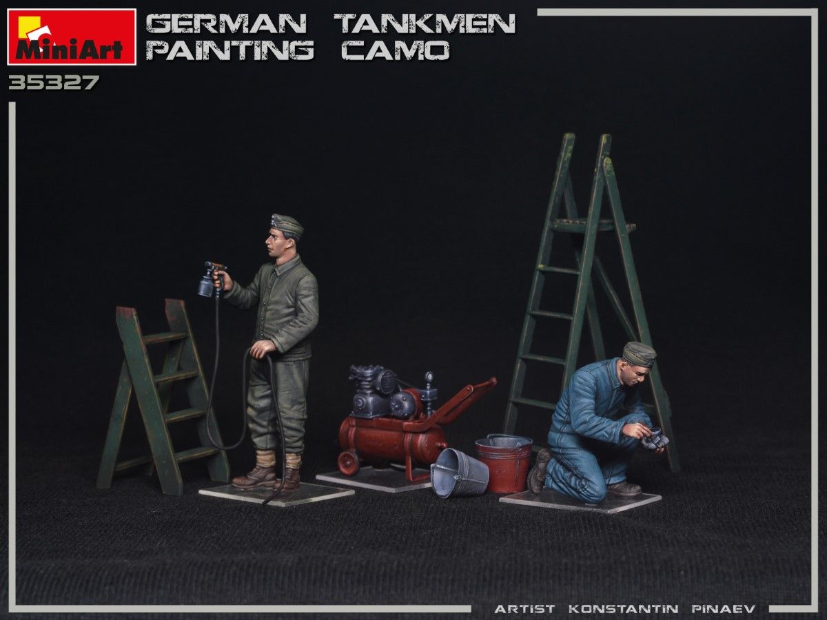 1:35 German Tankmen Camo Painting Art.-Nr. 35327