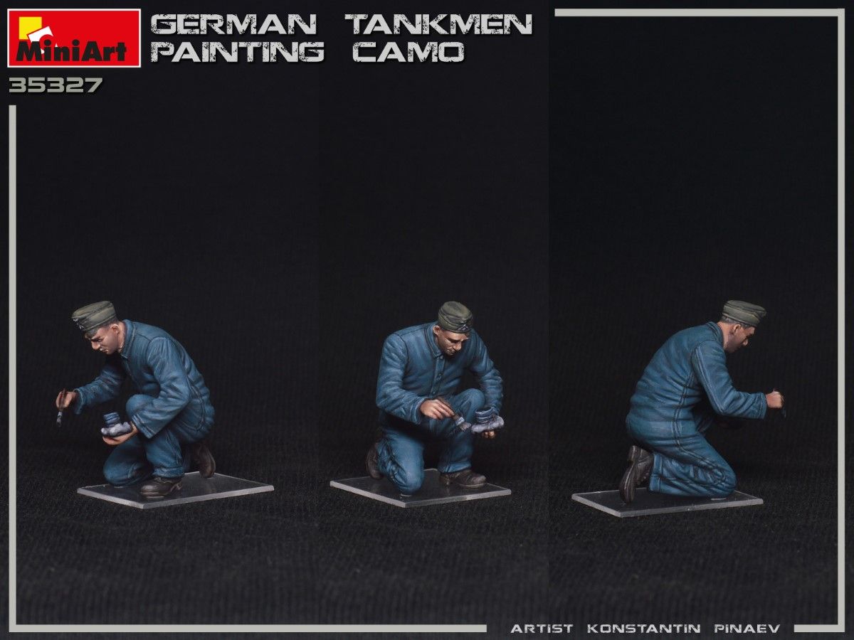 1:35 German Tankmen Camo Painting Art.-Nr. 35327