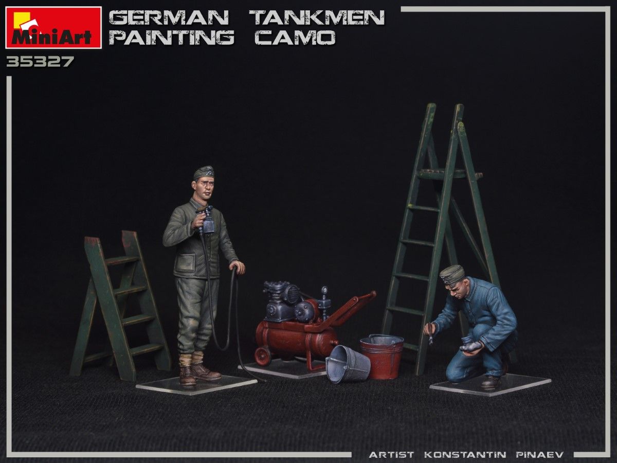 1:35 German Tankmen Camo Painting Art.-Nr. 35327