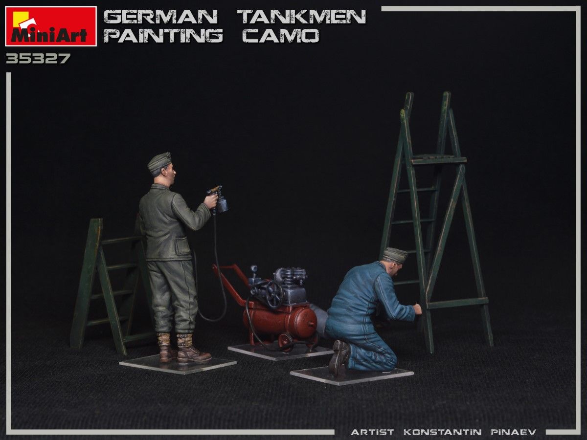 1:35 German Tankmen Camo Painting Art.-Nr. 35327