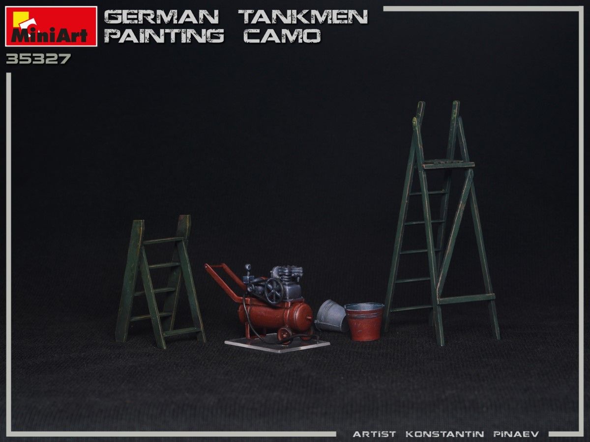 1:35 German Tankmen Camo Painting Art.-Nr. 35327