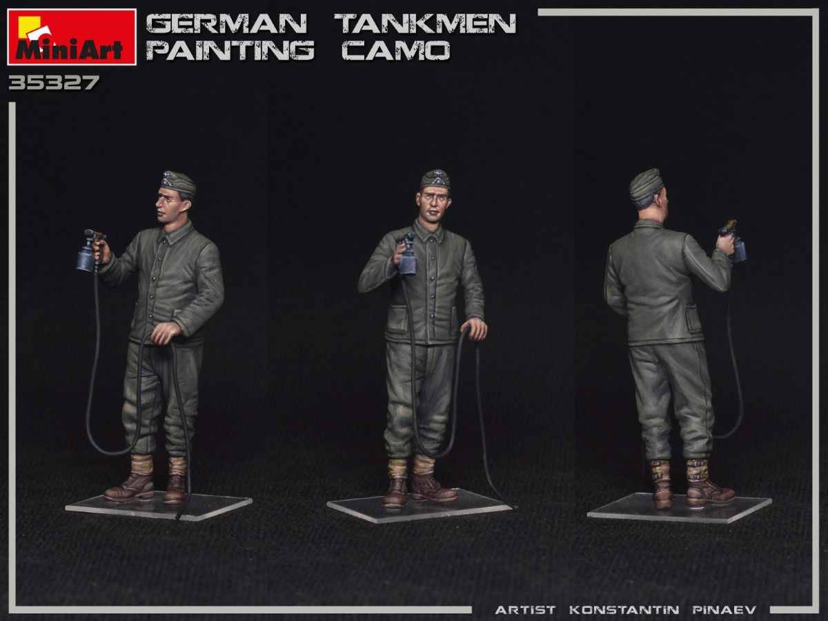 1:35 German Tankmen Camo Painting Art.-Nr. 35327