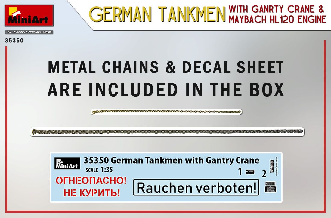 1:35 German Tankmen with Gantry Crane Art.-Nr. 35350