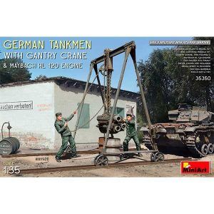 1:35 German Tankmen with Gantry Crane Art.-Nr. 35350